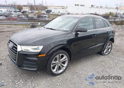 2016 Audi Q3 2.0T Premium Plus из США, поврежденный, VIN WA1EFCFS6GR010188